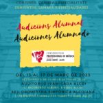 AUDICIONES ALUMNADO MARZO