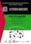 SEMANA AUDICIONES