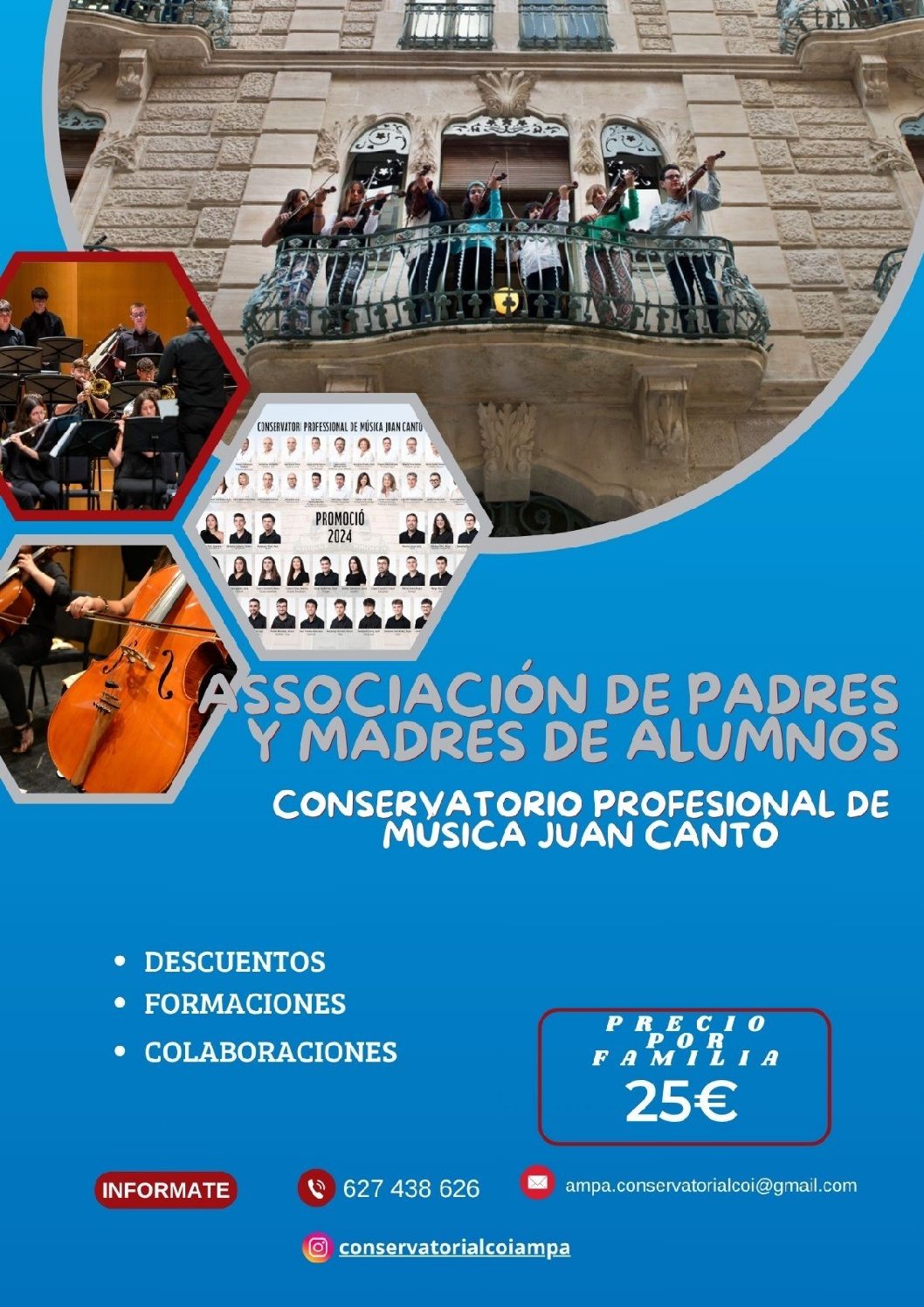 INSCRIPCIÓN AMPA CONSERVATORIO