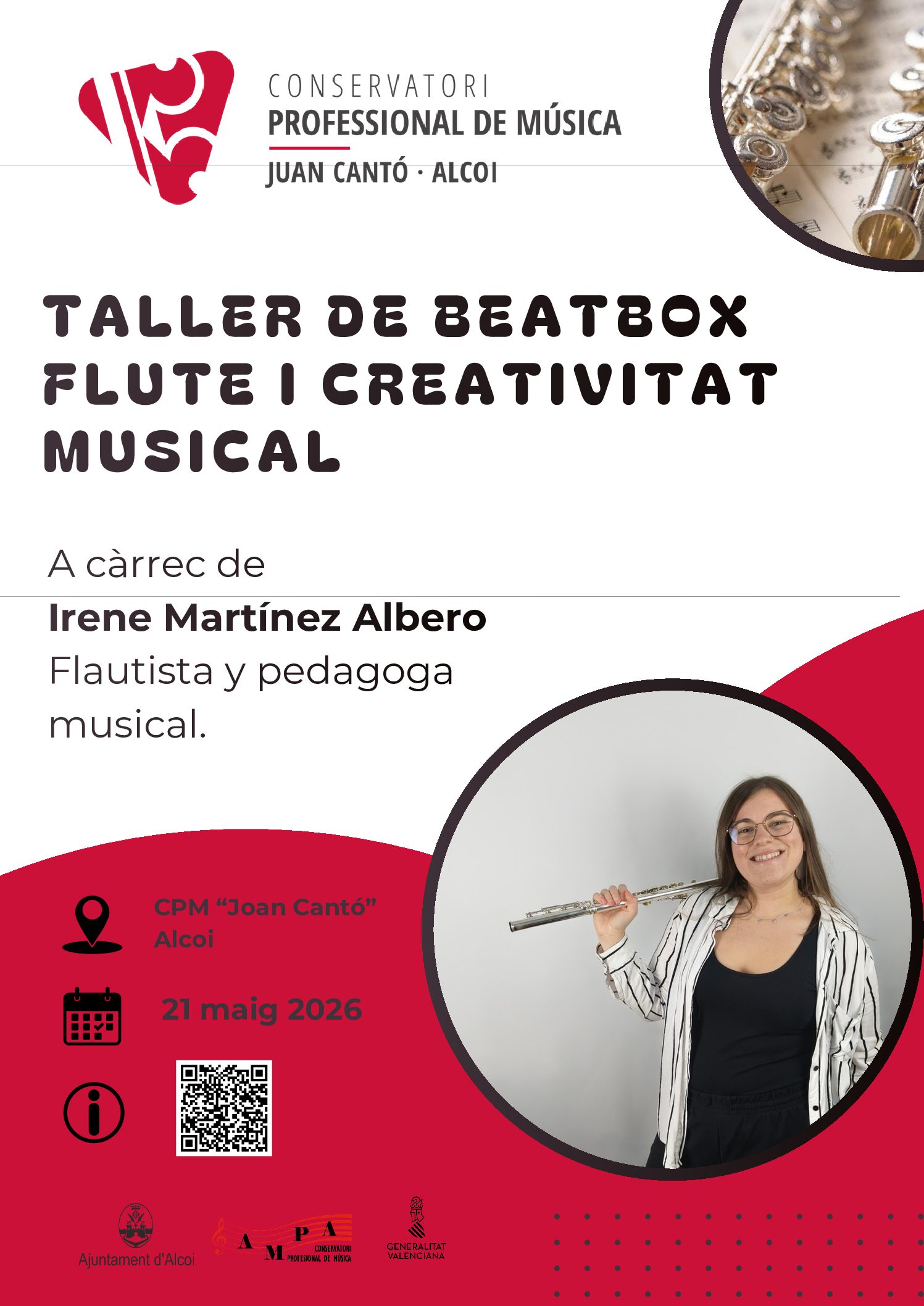 TALLER DE BEATBOX FLUTE I CREATIVITAT MUSICAL