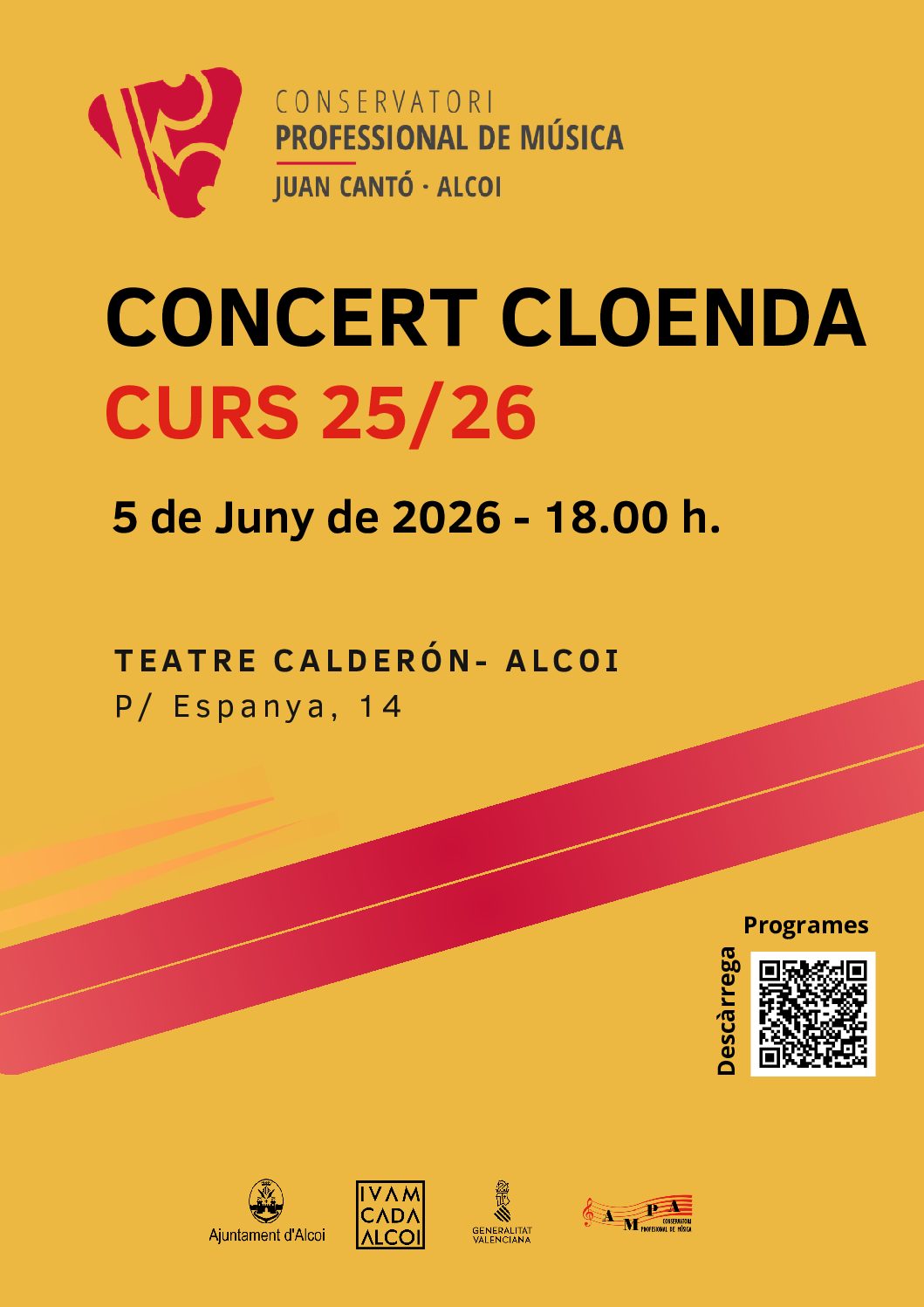 CONCIERTO CLAUSURA DE CURSO