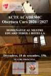 APERTURA CURSO 2026-2027