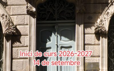 INICI CURS 2026-2027