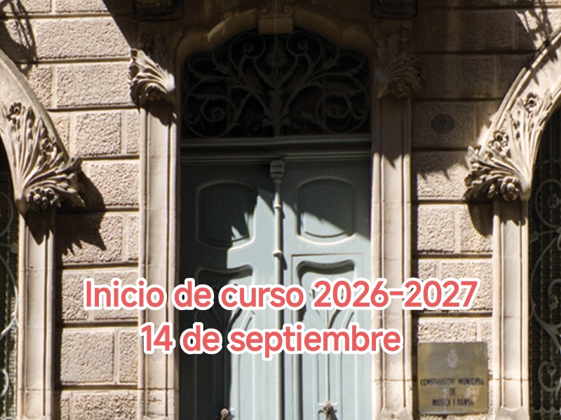 INICIO CURSO 2026-2027